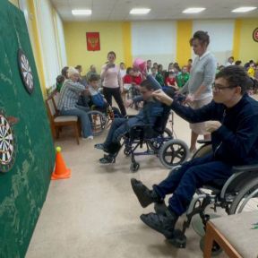 Первенство по дартсу в школе «ОМЕТ» №86 для детей с ограниченными возможностями здоровья