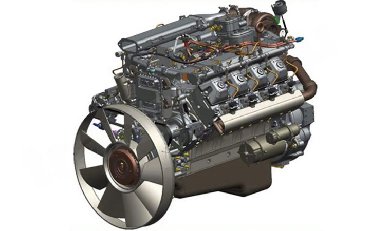 Сорок лет назад был выпущен первый двигатель на автомобиль КамАЗ