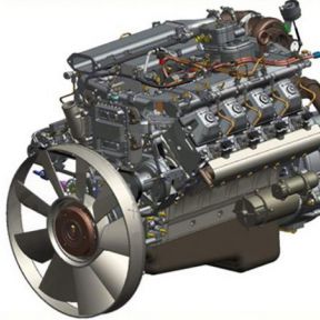 Сорок лет назад был выпущен первый двигатель на автомобиль КамАЗ