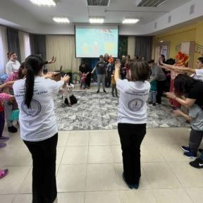 Веселые эстафеты в РЦ «Солнышко»